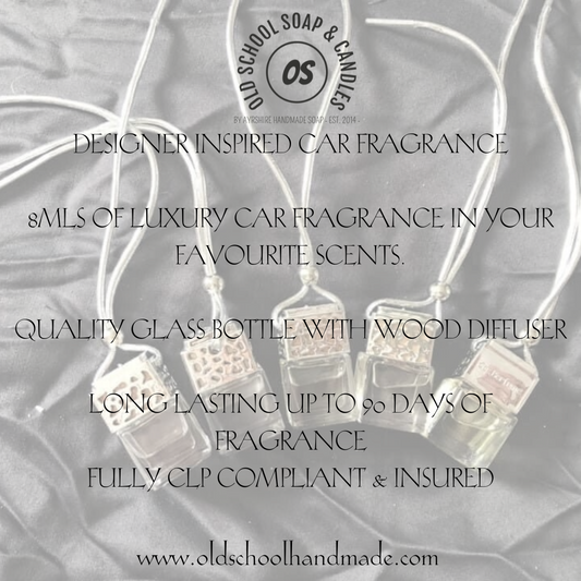 Black Car Air Freshener Diffuser – Aftershave & Perfume Inspired