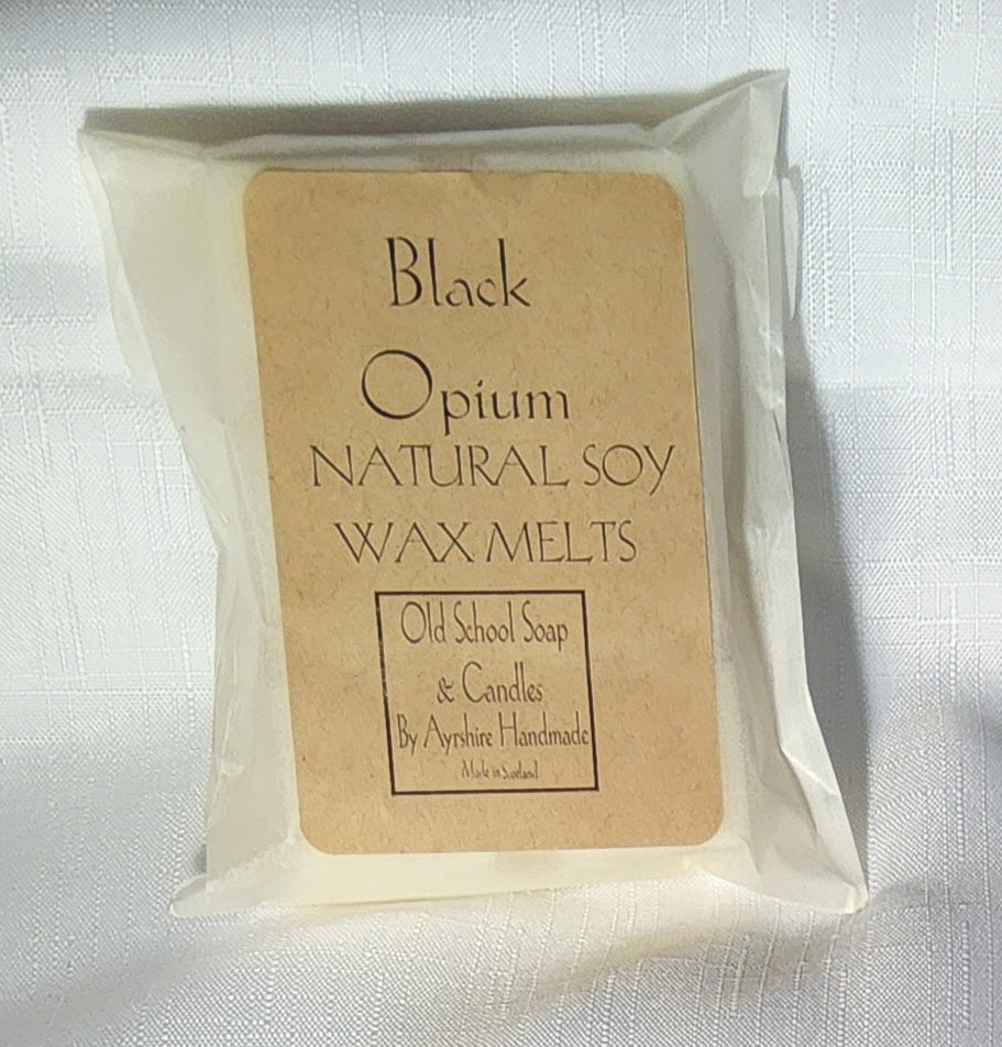 6 Cube Handmade Highly Scented Soy Wax Melt Snap Bar • Luxury Wax Melts - Vegan, Cruelty Free and Natural • Home Fragrance Gifts Black Opium