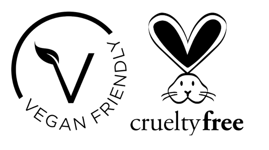 the logo for vegan friendly and crunchy free